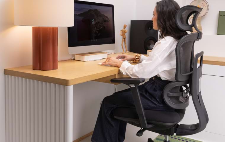 Showroom chaise ergonomique